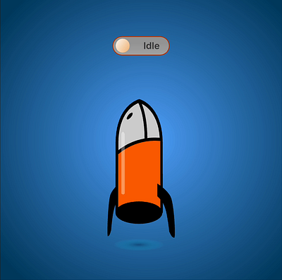 Rive rocket animation exploration animation design rive