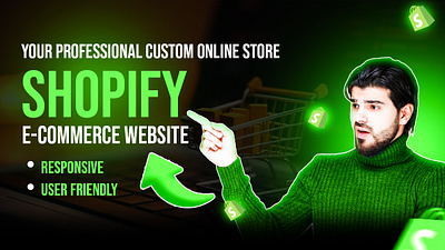 Shopify Thumbnail design adobe photoshop cc design discord graphic design thumbnail thumbnail design twitch youtube thumbnail