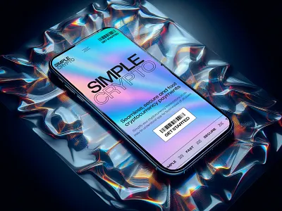 Simple Crypto — Mobile analytics platform bright theme creativedesign crypto crypto website fintech first screen fresh design hero section light theme minimal mobile responsive ui uiux uxdesign uxui web design webdesign webflow