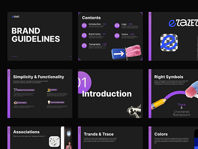 Brand Guidelines presentation branding guidelines presentation templates ui ux