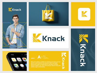 K letter knack logo design adobe illustrator app icone badge badge logo brand identity branding business logo design dribbble logo flat logo graphic design icone illustration letter logo logo logo design modern logo