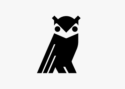 LOGO - OWL bird birds branding design graphic design icon identity illustration logo marks night owl owls symbol ui