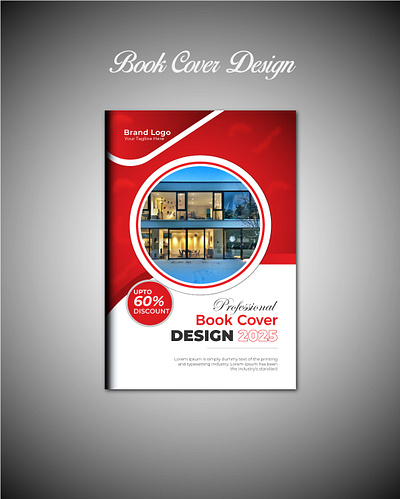 Professional Corporate Book Cover Design Modern design template catalog cover