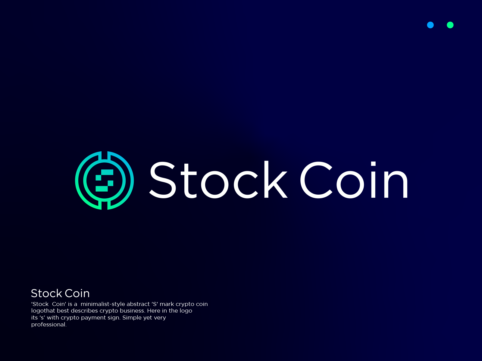 Example of I Design Modern Minimal Technology Logo