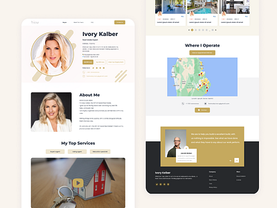 Real Estate Agent Website UI Design app app design app ui real estate agent website design real estate website ui ui ux ui ux design website ui website ui ux design