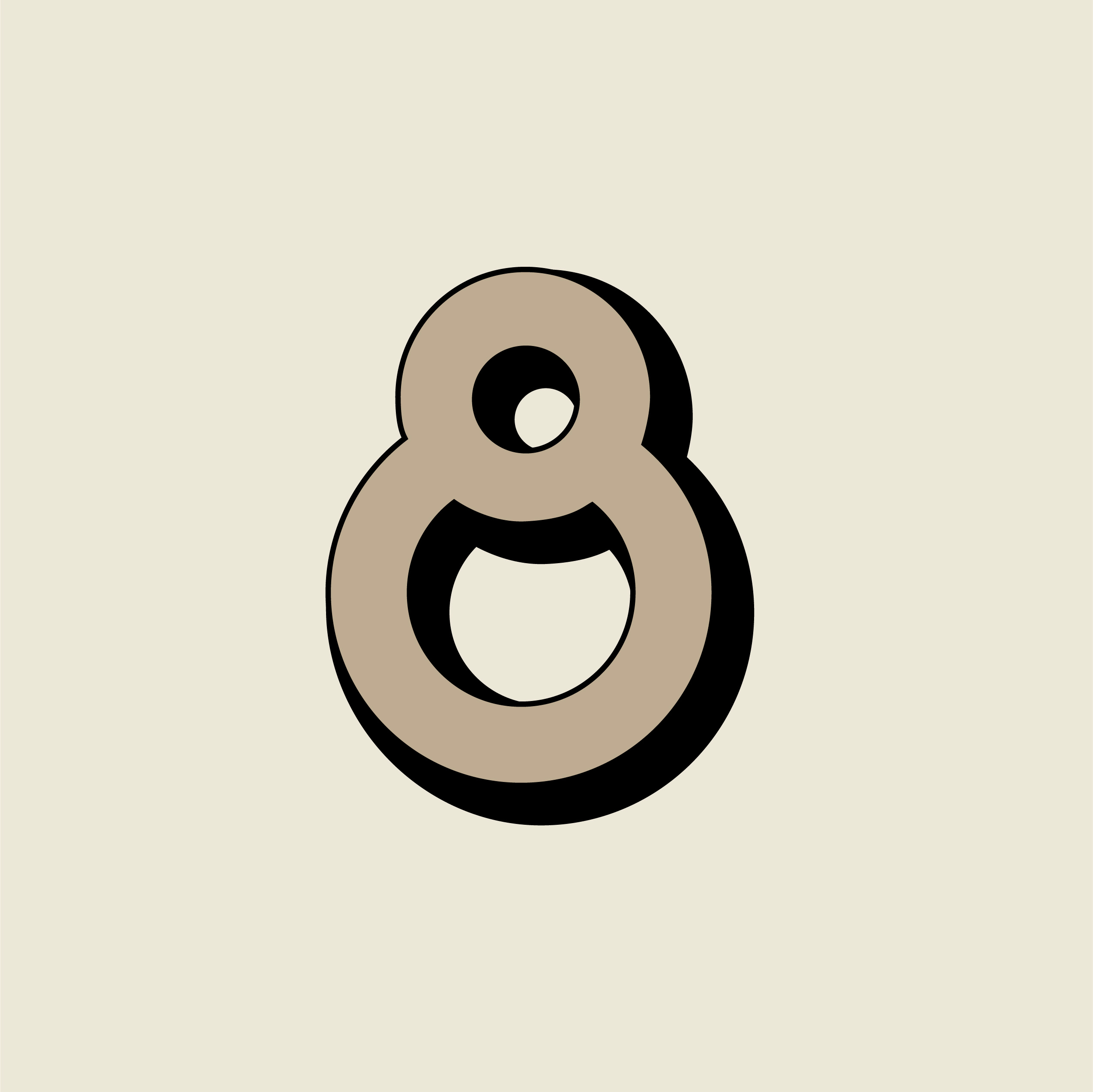 Numbers design typography vector