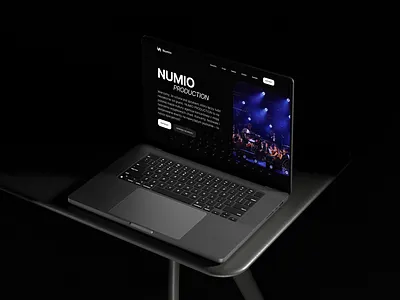 Numio - Art Agency art agency concert dance design event festival music ui ux website
