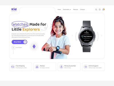 Discover the Best Kids' Watches in Our E-Commerce Store creativedesign designinspiration designprocess digitaldesign ecommercedesign fashionaccessories fashiondesign heroarea kidsaccessories kidsfashion kidswatch minimalistdesign productdesign productshowcase singlebandwatch techforkids uiuxdesign watchdesign watchforkids wearabledesign