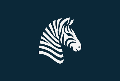 Simple Zebra Head africa branding cute design identity illustration logo mark mascot mascot logo nature negative space symbol vector wildlife zebra zebra logo zebra logo design zebra mascot zoo