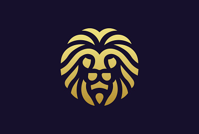 Circle Lion Face animal branding circle lion design emblem feline icon iconic identity illustration king lion logo majestic mark nature royal sports symbol wildlife