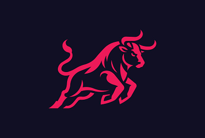 Modern Red Bull animal bull graphicdesign red bull