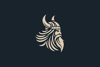 Viking Head beard beard logo brand branding design god head helmet icon identity lord man mascot odin vector viking viking head viking helmet viking logo warrior