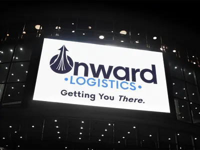 Onward Logistics Logo & Brand Identity Design adobe creative cloud adobe photoshop after effects animation brand colors brand identity branding graphic design logo logo design logomark product design typography