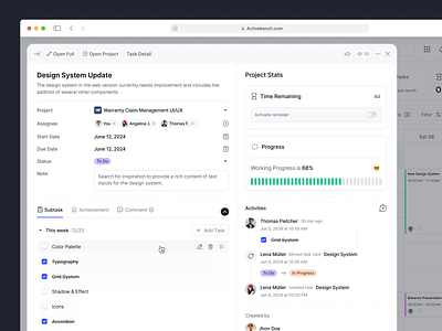 Recruiting Management Dashboard hiring hr management dashoard hr platform management product design recruiting recruiting management saas saas dashboard saas webapp ui