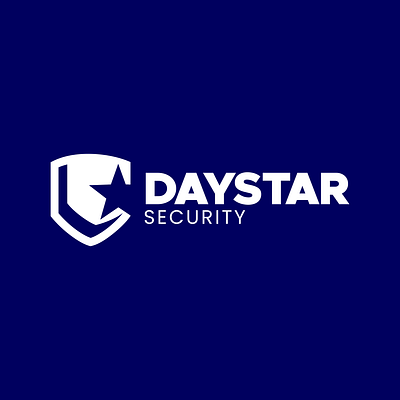 Logo Design for Daystar Security branding business commission design freelance work graphic design logo logo design logo design branding logo designer security shield vector