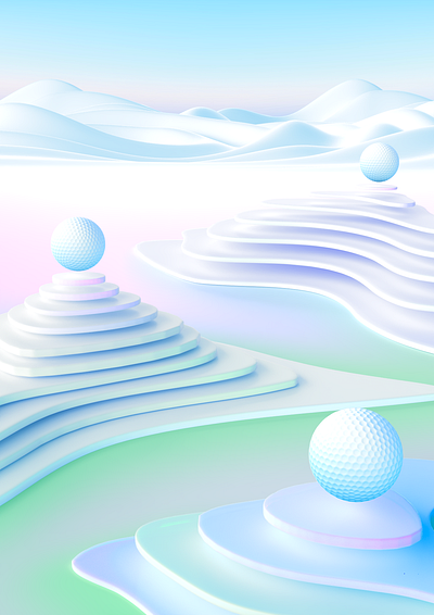 golf course 3d