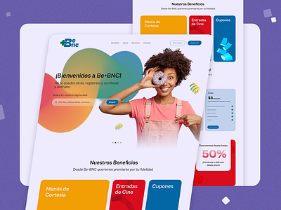 Be+BNC - Landing Page design landing landing page page product product design product designer ui ui design ui designer ux ux design ux designer web web design website