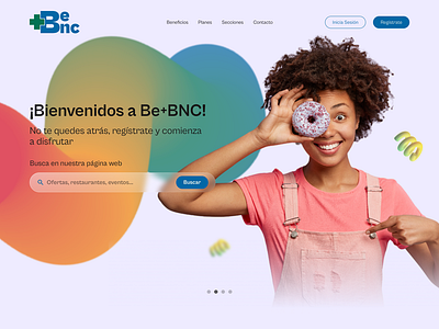 Be+BNC - Landing Page design landing landing page page ui ui design uiux uiux design ux ux design web web design website website design