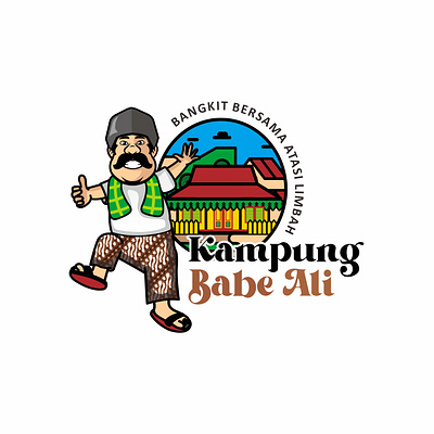 Babe Betawi Logo animation branding design etnic graphic design icon illustration logo mascot vector