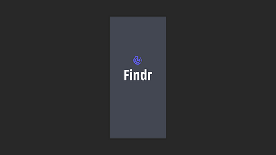 Day 93 - Splash Screen #Daily UI dailyui darkmode design ios location tracker prototype splash screen ui ux