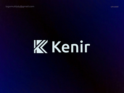 Kenir logo/ K letter logo brand identity branding business logo company logo graphic design k k letter letter k letter mark logo logo design logo mark logos minimal saas