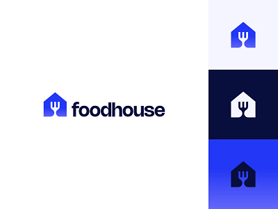 home + spoon logo / spoon logo / home logo / restaurant logo branding building food home house logo logo design real estate restaurant spoon