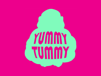 Yummy Tummy Logo branding graphic design logo restaurant design