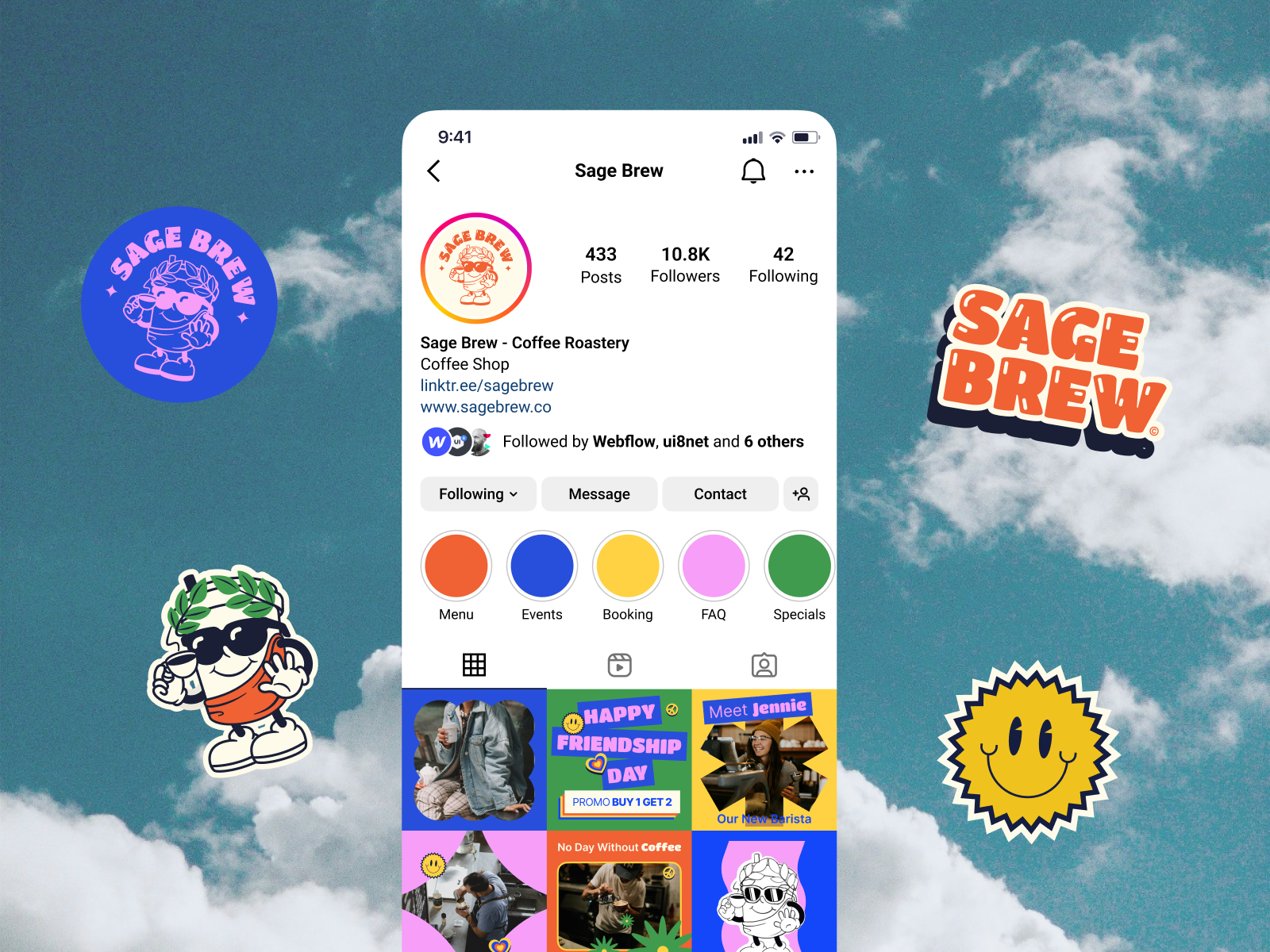 Example of Brand Identity Design Package