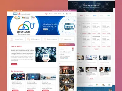 Government Website Design design figma ui ux website