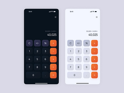 Calculator App Concept app brandin branding dailyui design graphic design logo typography ui ux vector