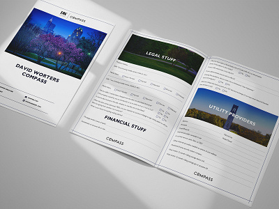 Intake Form Design for Compass brand branding design digital digital art ebook ebook design fillable form graphic design identity branding intake form layout marketing material minimal modern property questionnaire questionnaire form real estate