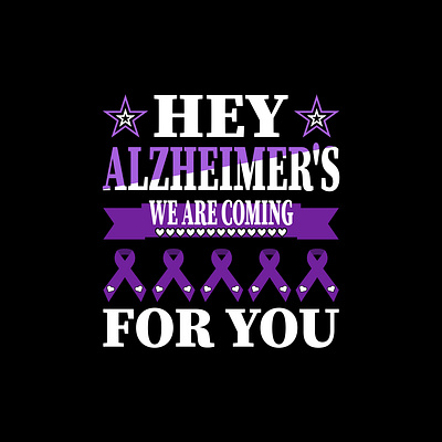 Alzheimer's & Brain Awareness T-Shirt Design adobe illustrator alzheimers brain awareness branding bulk bulk design bulk t shirt bulk tshirt design design graphic design illustration t shirt design