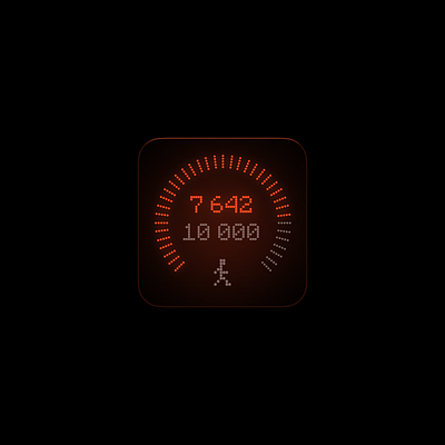 Step Counter — IOS Widget Challenge Day 11 app ios ui ux widget