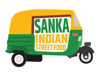 Sanka Indian Street Food Branding branding graphic design logo web design