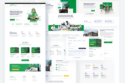 KitaNU - Fundraising ,Charity & Donation Website charity clean design donation fundraising green website modern