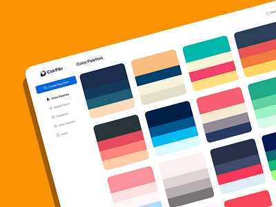 ColrPikr: A color picker application color color picker colorpicker colors design dribbble flat design gradient minimal nepal palette palettes picker rainbow ui