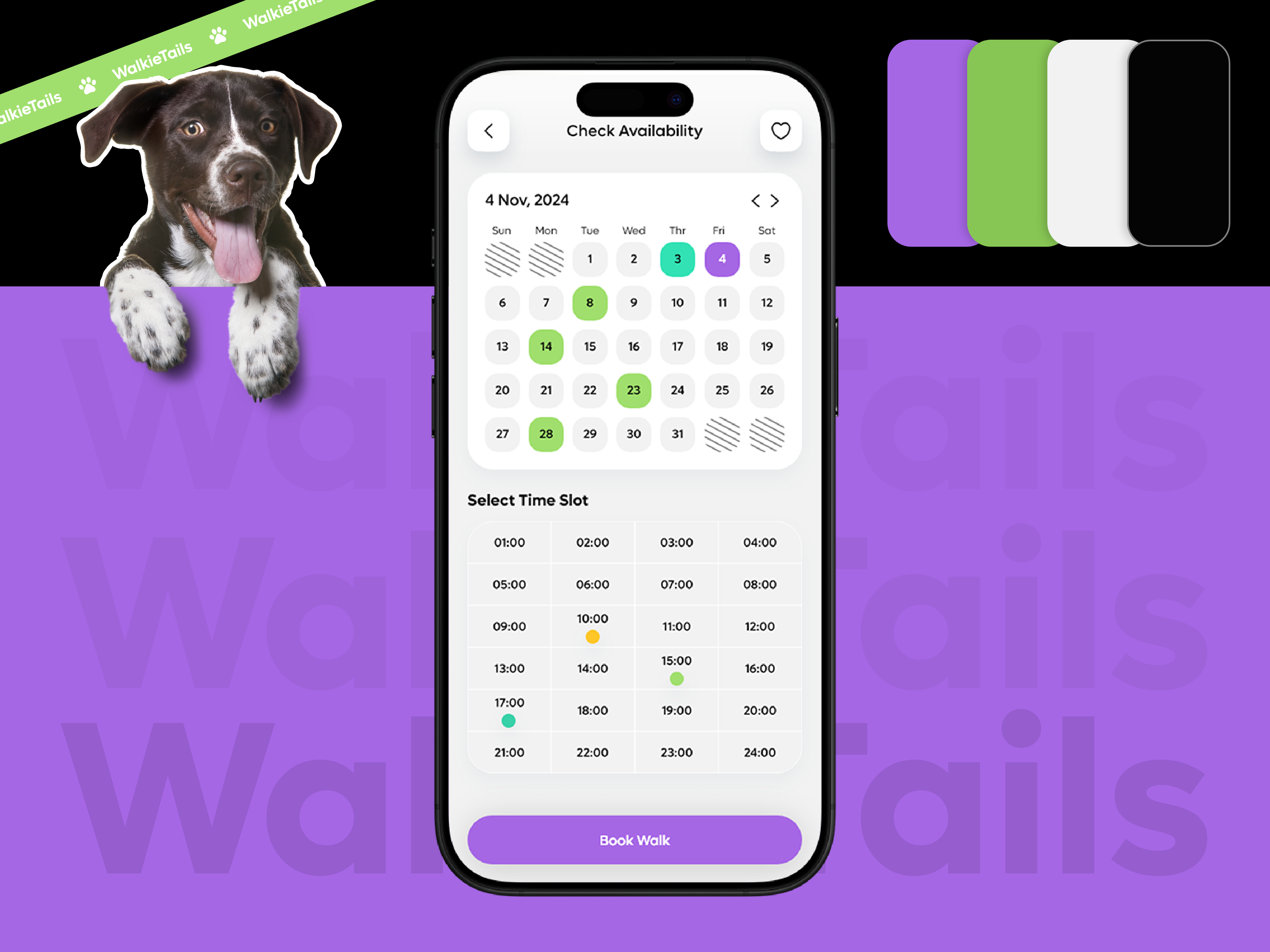 Dog Walking Mobile App Design by CMARIX on Dribbble