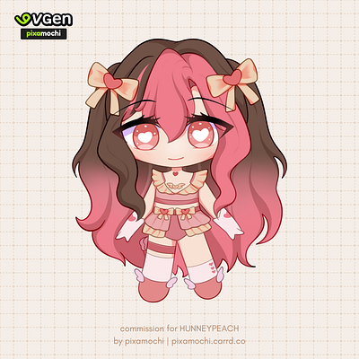 Cute Chibi Commission chibi commission cutechibi fullbodychibi noai simplechibi