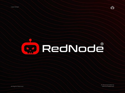 RedNode - Logo Design Concept ai brand brand identity branding guard identiry logo logo concept logo design node tech technology tool