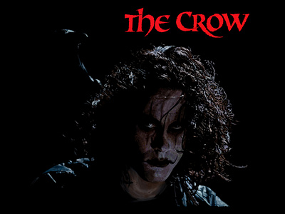 The Crow art artist comic crow dead inside art 28 design digital drawing eric draven horror illustration paint the crow