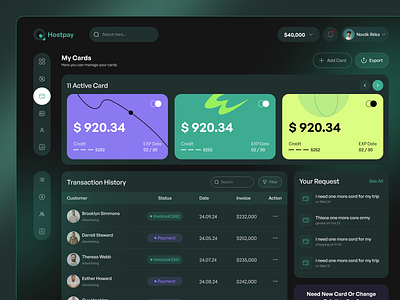 Fintech Dashboard Design banking banking management dashboard design finance fintech fintech dashboard invest apps investment management minimalist mobile apps money saas transfer ui design ux website