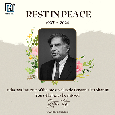 Ratan Tata graphic design ui