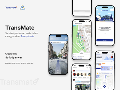 TransMate – Your Travel Companion for Seamless Transjakarta Jour design app mobile app ui ui desain ui design uiux ux