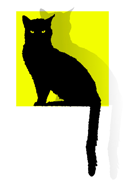 shadowplay #7 doodle illustration kitty noise shadowplay shunte88 vector