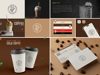 Cold Coffee Grind: Minimal Cartoon Mascot Logo Design brand identity branding brandingdesign business cartoon design graphic design icon illustration logo logo design logobrand logoconcept logoideas logoinspirations logos logotype mascot minimal minimalist