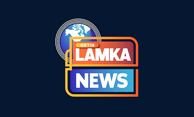 News Channel Logo Design branding creative logo graphic design lamka news logo logo logo and branding logobranding logodesign logomaker logos media logo modernlogo news news channel logo news logo tv news logo