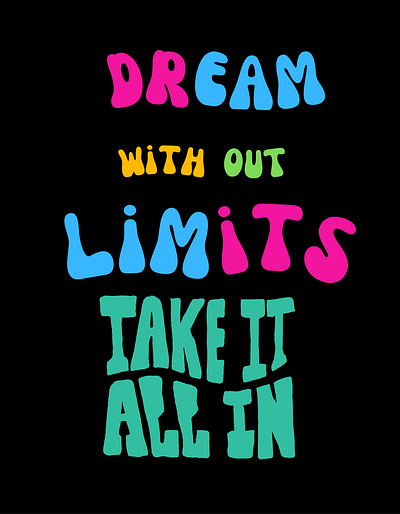 Dream Without Limits animation branding graphic design motion graphics