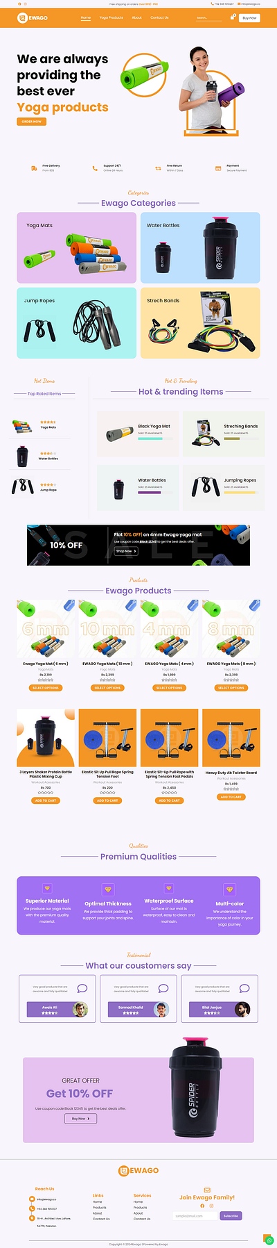 Ewago an eCommerce Website ewago an ecommerce website graphic design ui