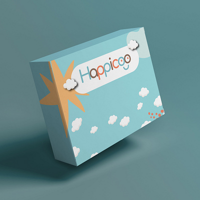 Happicoo Brand Box Packaging animation branding packaging design