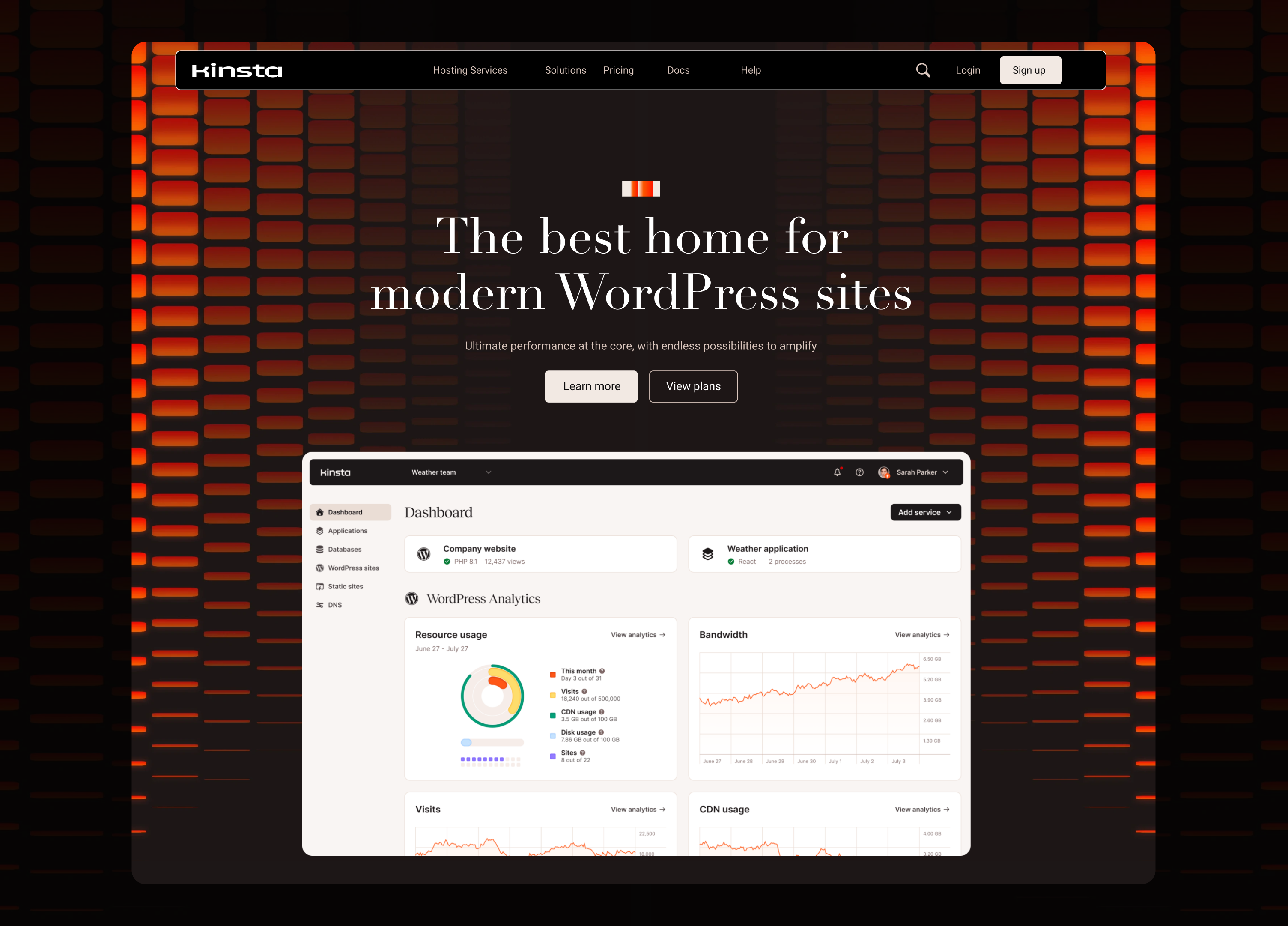 SaaS Landing Page Design design graphic design landing page design ui ux